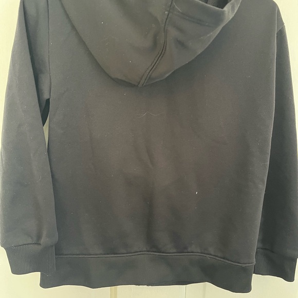 Under Armour Black Zip Hoodie with Red & Gray Logo - Toddler size 4 - Picture 2 of 4